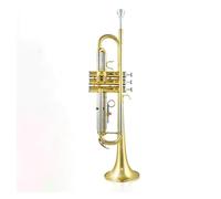 Trumpet Instrument Beginner Adult Professional Playing Trumpet White Copper Pitch Tube Trumpet