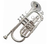Trumpet Instrument Cornet Instrument B-flat Silver-plated Trumpet Instrument Beginner Adult Band Trumpet
