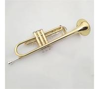 Trumpet Instrument Phosphor Copper Brushed Weighted Trumpet Musical Instrument B Flat Beginner Grade Test Adult Band