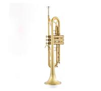 Trumpet Instrument Professional Performance Grade Brushed Matte Wind Instrument