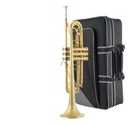 Trumpet Instrument Professional Performance Level Adult Wind Band B Flat Brass Phosphor Bronze Trumpet Instrument (Color : 07)