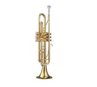 Trumpet Instrument Student Adult Beginner Professional Key Trumpet And Drum Team Instrument (Color : Gold)