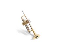 Trumpet Instrument Three-color Lacquer Gold Trumpet Nickel-plated Trumpet Instrument Student Beginner Performance Level (Color : Three color trumpet)