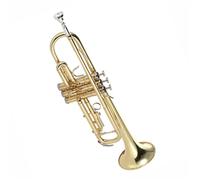 Trumpet Instrument Trumpet Bb B Flat Brass Gold-painted Exquisite Durable Musical Instrument Professional Standard Trumpet