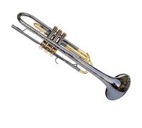 Trumpet Instruments Professional Trumpet Black Nickel Gold Performance
