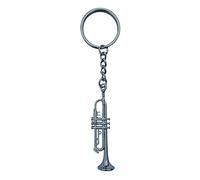 Trumpet Keyring in Gift Pouch - 3D Design Great Teacher Gift