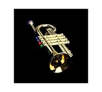 Trumpet Kids Musical Educational Toy Gold Trumpet