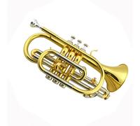 Trumpet Lacquer Gold B Key Cornet Professional Wind Instrument Performance
