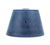 Trumpet magnetic mute, lightweight leather plunger mute for jazz and classical trumpeters MG Leather Work (Blue)