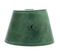 Trumpet magnetic mute, lightweight leather plunger mute for jazz and classical trumpeters MG Leather Work (Green)