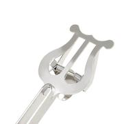 Trumpet Marching Lyre Portable Music Stand Music Sheet Clip Iron Clamp on Holder with Rubber Pad (for Trumpet)