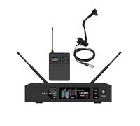 Trumpet Microphone Wireless System with BETA 98H/C Miniature Instrument Microphone, Condenser, Gooseneck, UHF True Diversity Reliable Long Working Range