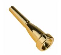 Trumpet Mouthpiece 3C 7C Size Compatible with Bach Instruments, Gold Plated Copper Alloy for Intermediate to Advanced Players, Professional Brass Instrument Accessory