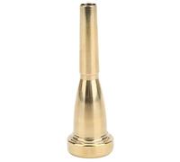 Trumpet Mouthpiece 7C, Golden Electroplated Brass, Musical Instrument Accessory - Bright Sound Tone, Precision Craftsmanship, Suitable for Beginners and Professionals