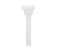 Trumpet Mouthpiece, ABS Plastic Horn Accessories, White MT - 21 - High Gloss Finish, Polished Surface, Suitable for Beginners and Professionals