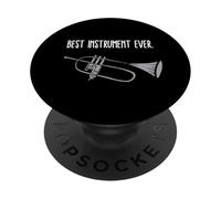 Trumpet Mouthpiece Best Orchestra Instrument Trumpet Music PopSockets Adhesive PopGrip