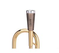 TRUMPET MOUTHPIECE BOOSTER KGUBrass. CUSTOM MADE CONE TRUMPET BOOSTER KGU Antique Bronze Lacquer Color