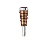 TRUMPET MOUTHPIECE BOOSTER KGUBrass. CUSTOM MADE RADIATOR TRUMPET BOOSTER KGU Antique Bronze Lacquer Color