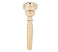 Trumpet Mouthpiece Brass, Durable Horn Accessory, Gold Finish 3C 5C 7C Options - Clear Sound Quality, Wear Build, Suitable for Novice and Professional (Gold 3C)