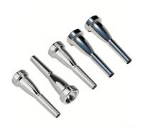 Trumpet Mouthpiece Compatible with Most Instruments, Made from Copper Alloy with a for STUNNING Gold Finish (1.)