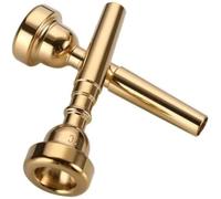 Trumpet Mouthpiece Copper Brass Replacement 3C Specification Wind Instrument Accessory Precision Fit Design for Smooth Response Balanced Tone Support Trumpet Maintenance Repair and Performance Setup