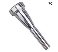 Trumpet Mouthpiece for Intermediate to Advanced Players, 3C/5C/7C/1.5C/1C Sizes, Copper Alloy with Gold Plating, Precise CNC Design, Compatible with Most Trumpets