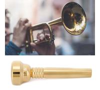 Trumpet Mouthpiece Gold Fashionable Look Beginner Musical Instrument Accessories 17C Trumpet MouthpieceGold Mouthpiece17C MouthpieceMouthpieceTrumpet Accessories Musician an