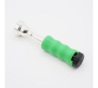 Trumpet Mouthpiece Practice Tool - BRASS BAZU TRAINER - BRASS DESIGN (Green)
