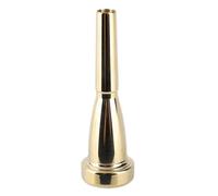 Trumpet Mouthpiece Set in Brass with Bright Tone, 7C 5C 3C Sizes for Beginners and Performers, Gilded Finish Musical Instrument Accessories for Trumpet Players (3C)