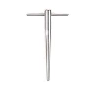 Trumpet mouthpiece shank dent removal. Tool for precision restoration of Mouthpiece Shank Dent. For trumpet, cornet, and flugelhorn mouthpieces. High-Strength Stainless Steel