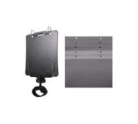 Trumpet Music Sheet Holder, Easy Rotation and Quick Release - Trumpet Music Holder with Music Folder - for Stage Rehearsal Parade Stadium Exercise Musicians Beginners and Professionals