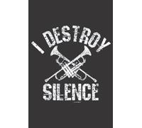 Trumpet Music Teacher School Orchestra Nice: Daily Planner Notepad To Do Schedule, Medium 6x9 Inches, 110 Pages, Printed Cover