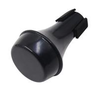 Trumpet Mute, Abs Portable Practice Mute for Beginners, Black