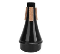 Trumpet Mute ABS Trumpet Practice Muffler Noise Reduction Silencer Dampener with Good Air Tightness for Beginners (Black)