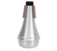 Trumpet Mute Aluminum Alloy Noise Reducer Mini Universal Trumpet Silencer for Beginners Students Practicing