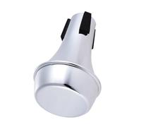 Trumpet Mute, Trumpet Accessories Straight Mute Straight Silencer Direct Sound Mini (Silver)