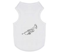 'Trumpet' Pet Dog/Cat T-Shirt (PT00061399)