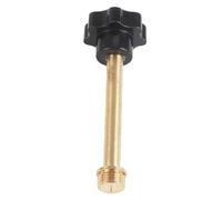 Trumpet Piston Grinder, Trumpet Piston Cleaning Tool, Heptagonal Top Design for Firm Gripping, High Quality Metal Grinding Rod for Trumpet Maintenance, Easy to Carry Instrument Acc