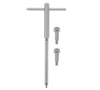 Trumpet Piston Rod Kit for Maintenance, Steel, Silver, Universal Fit | Quick Action, Prevents Loose Valve Stem Connections, Restores Lost Motion, for Rehearsal Practice, Teachers Students