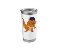 Trumpet Player T Rex Jazz Stainless Steel Insulated Tumbler