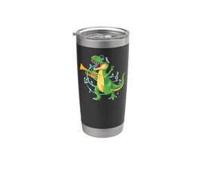 Trumpet Player T Rex Jazz Stainless Steel Insulated Tumbler