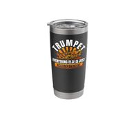Trumpet Player Vintage Retro Trumpet Everything Else is Just Stainless Steel Insulated Tumbler