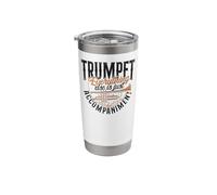 Trumpet Player Vintage Trumpet Everything Else is Just Stainless Steel Insulated Tumbler