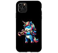 Trumpet Playing Unicorn Fantasy Magic Music Case for iPhone 11 Pro Max