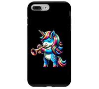 Trumpet Playing Unicorn Fantasy Magic Music Case for iPhone 7 Plus/8 Plus