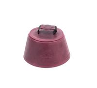Trumpet Plunger magnetic mute with handle, lightweight leather plunger mute for jazz and classical trumpeters MG Leather Work (Marsala)