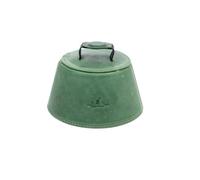 Trumpet Plunger magnetic mute with handle, lightweight leather plunger mute for jazz and classical trumpeters MG Leather Work (Green)