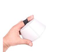 TRUMPET PLUNGER MUTE with Handle - Lightweight Practice Mute with Magnetic Attachment made of Faux Leather. Practice tool. Trumpet Accessory (Gray, Plunger Mute)