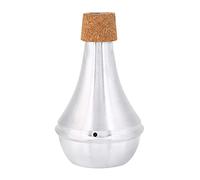 Trumpet Practice Mute, Aluminum Alloy and Cork, Effective Sound Reduction and Tone Control - Quiet Indoor Use, Durable Construction, Ideal for Music Practice