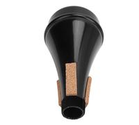 Trumpet Practice Mute, Noise Reduction Dampener for Improved Sound Quality, ABS Trumpet Silencer for Kids, Beginners, Enthusiasts, for Home, School, Music Lessons (Black)